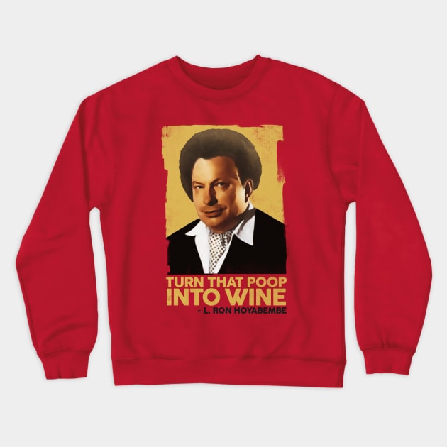 L. Ron Hoyabembe Crewneck Sweatshirt by Kipp